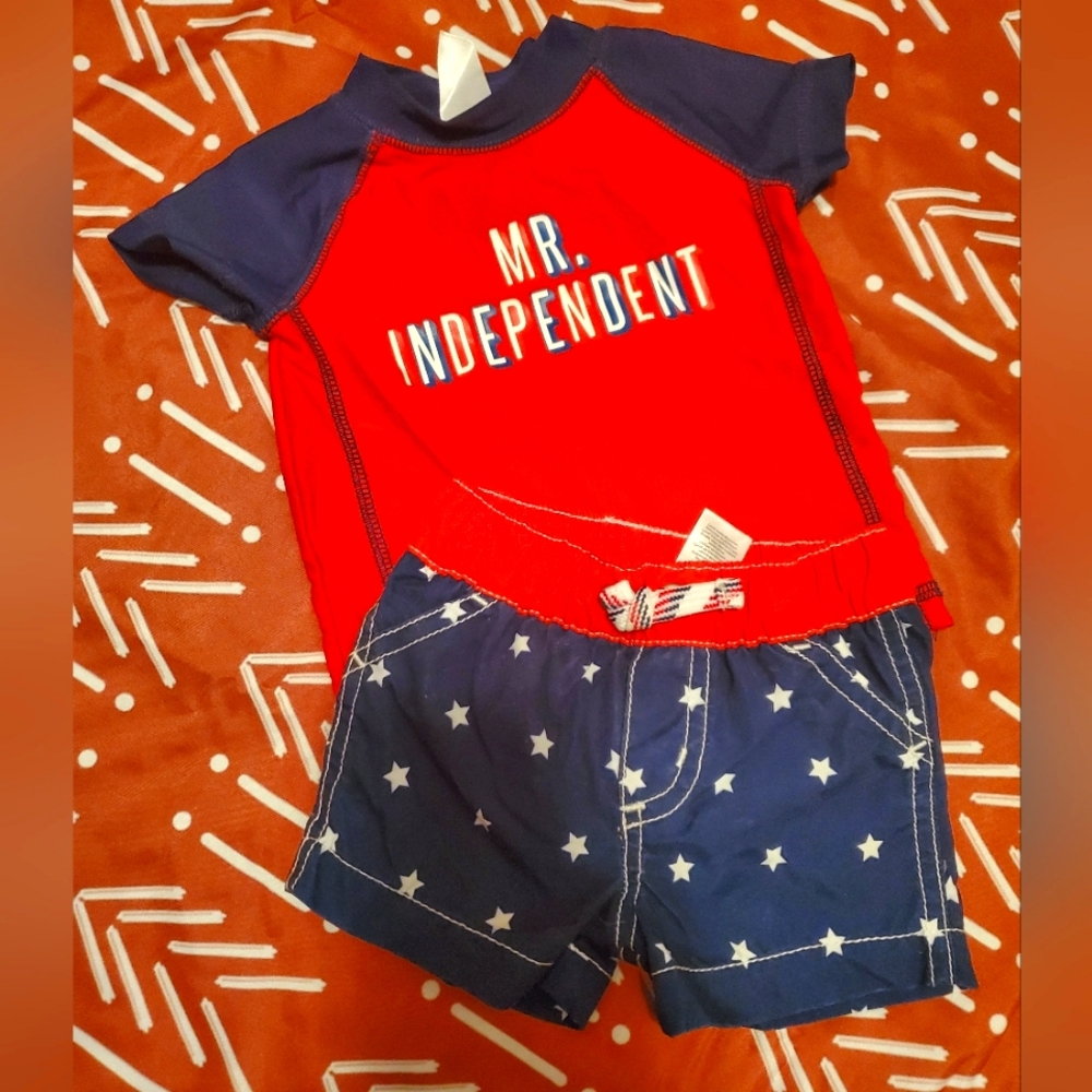 3mo 4th of July swim set